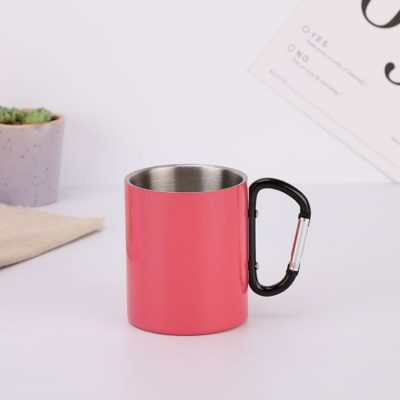 Custom double wall stainless steel mugs